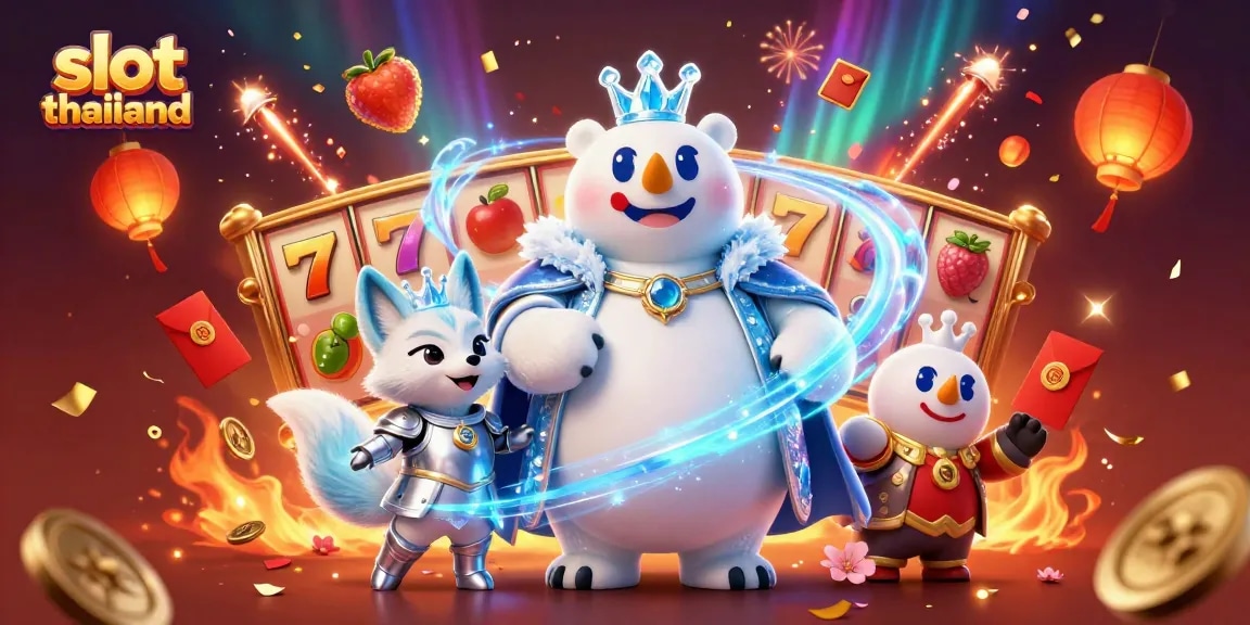 Experience thrilling gameplay at slot thailand with colorful characters and dynamic gaming elements.