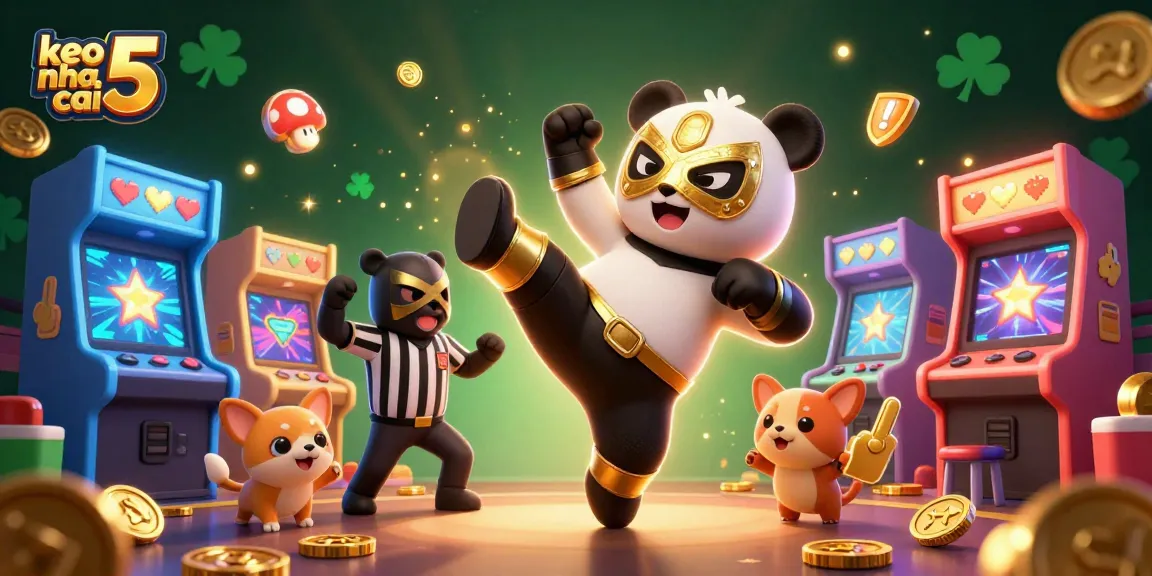Engage with keo nha cai 5 while enjoying an exciting sports betting scene full of dynamic characters and casino elements.
