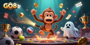 Experience engaging casino gameplay as GO8 provides thrilling bets in a haunted environment.