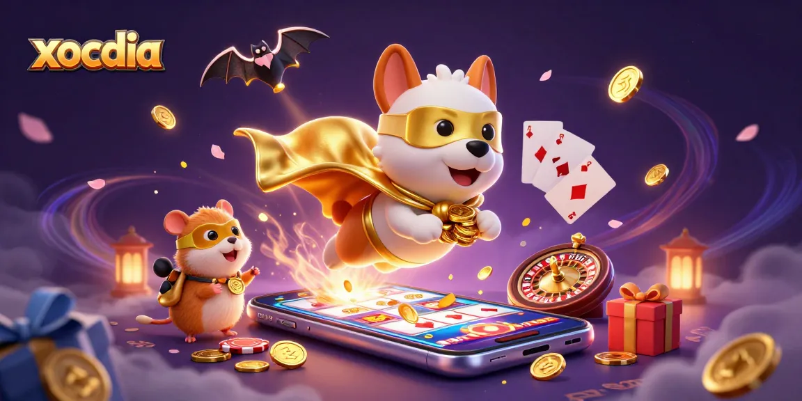 Engage with exciting xocdia gameplay, featuring vibrant characters and dazzling casino elements.