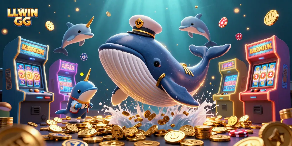 Experience wins with LLWIN GG in a vibrant ocean of coins and gaming excitement.